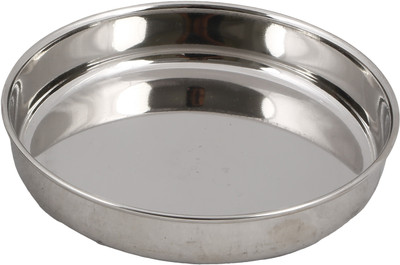 29% OFF on Ndura Khumchi 06 Solid Stainless Steel Plate Silver, Pack of 1 29% OFF on Ndura Khumchi 06 Solid Stainless Steel Plate Silver, Pack of 1
