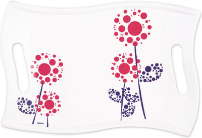 26% OFF on Borosil Melamine_Alpha__Floral_Medium Printed Melamine Tray Multicolor, Pack of 1 26% OFF on Borosil Melamine_Alpha__Floral_Medium Printed Melamine Tray Multicolor, Pack of 1