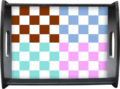 71% OFF on Sajawathomes Four Color Square Shape Pattern Printed Wood Tray Multicolor, Pack of 1 71% OFF on Sajawathomes Four Color Square Shape Pattern Printed Wood Tray Multicolor, Pack of 1