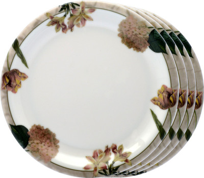 4% OFF on Superware Hydranger Printed Melamine Plate Set White, Green, Brown, Pack of 4 4% OFF on Superware Hydranger Printed Melamine Plate Set White, Green, Brown, Pack of 4