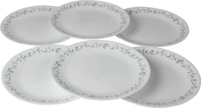1% OFF on Corelle Essential Series Printed Glass Plate Set White, Pack of 6 1% OFF on Corelle Essential Series Printed Glass Plate Set White, Pack of 6