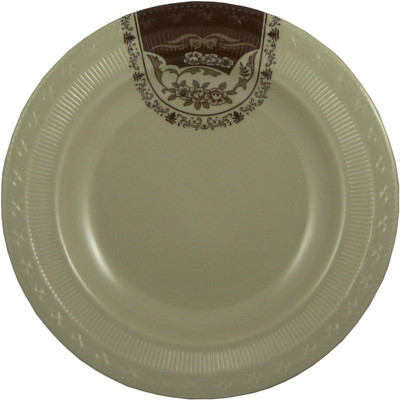 Nanson Design Printed Melamine Plate Set Beige, Pack of 6 Nanson Design Printed Melamine Plate Set Beige, Pack of 6
