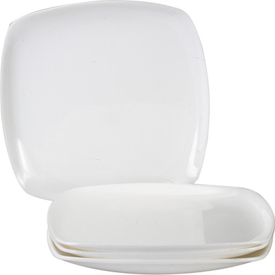 39% OFF on Saflona Simple and Elegant Solid Plastic Plate Set White, Pack of 4 39% OFF on Saflona Simple and Elegant Solid Plastic Plate Set White, Pack of 4