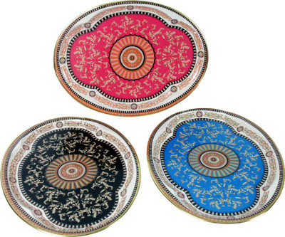 25% OFF on KBE Traditional Printed Plastic Tray Set Multicolor, Pack of 3 25% OFF on KBE Traditional Printed Plastic Tray Set Multicolor, Pack of 3