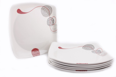 12% OFF on Silver Fish Elite Printed Melamine Plate Set White, Pack of 6 12% OFF on Silver Fish Elite Printed Melamine Plate Set White, Pack of 6