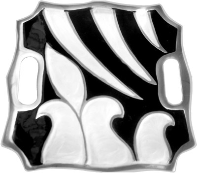 23% OFF on Metallic Kreationz Tray BW Embossed Aluminium Tray Black, White, Pack of 1 23% OFF on Metallic Kreationz Tray BW Embossed Aluminium Tray Black, White, Pack of 1