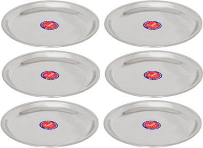 12% OFF on Spano Dinnerplate Solid Stainless Steel Plate Set Steel, Pack of 6 12% OFF on Spano Dinnerplate Solid Stainless Steel Plate Set Steel, Pack of 6