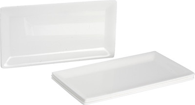 38% OFF on Saflona Simple and Elegant Solid Plastic Tray Set White, Pack of 4 38% OFF on Saflona Simple and Elegant Solid Plastic Tray Set White, Pack of 4