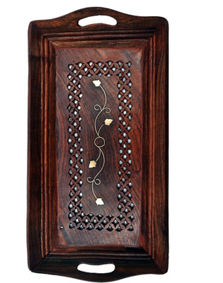 33% OFF on Woodstock Coffee Large Embossed Wood Tray Brown, Pack of 1 33% OFF on Woodstock Coffee Large Embossed Wood Tray Brown, Pack of 1