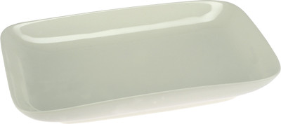 Devnow Ceramics Simple Solid Ceramic Tray White, Pack of 1 Devnow Ceramics Simple Solid Ceramic Tray White, Pack of 1