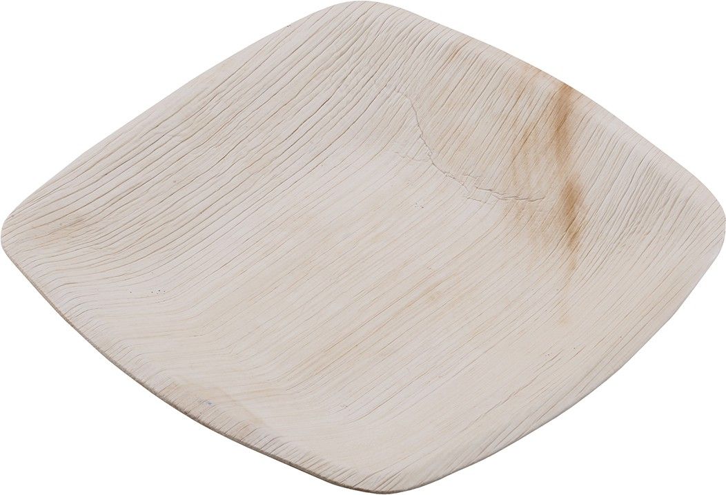 35% OFF on Teba 5 Square Solid Wood Plate Beige, Pack of 25 35% OFF on Teba 5 Square Solid Wood Plate Beige, Pack of 25