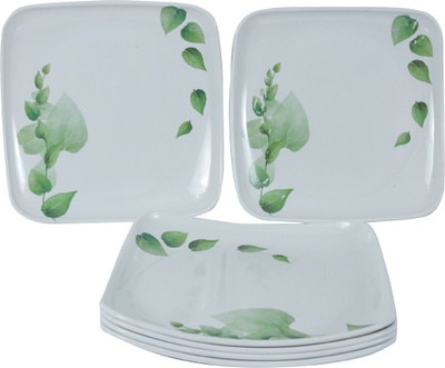 42% OFF on KBE Leaves Printed Melamine Plate Set Green, Pack of 6 42% OFF on KBE Leaves Printed Melamine Plate Set Green, Pack of 6