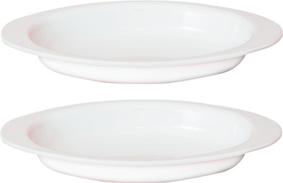40% OFF on Teflon tepl-043 Solid Plastic Plate White, Pack of 2 40% OFF on Teflon tepl-043 Solid Plastic Plate White, Pack of 2