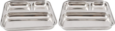 34% OFF on Lime pavbhajiplate2 Solid Stainless Steel Plate Set Steel, Pack of 2 34% OFF on Lime pavbhajiplate2 Solid Stainless Steel Plate Set Steel, Pack of 2