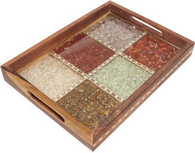 51% OFF on R S Jewels Handicraft Gemstone Solid Wood Tray Multicolor, Pack of 1 51% OFF on R S Jewels Handicraft Gemstone Solid Wood Tray Multicolor, Pack of 1