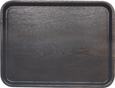 Freelance Nature Solid Wood Tray Black, Pack of 1 Freelance Nature Solid Wood Tray Black, Pack of 1