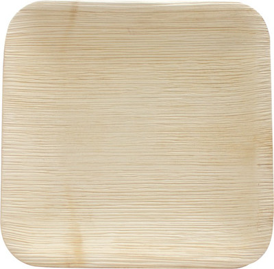 Simply Urbane 6 Square Dessert & Snack Debossed Wood Plate Brown, Pack of 25 Simply Urbane 6 Square Dessert & Snack Debossed Wood Plate Brown, Pack of 25