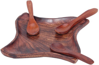 41% OFF on Onlineshoppee AFR839 Solid Wood Tray