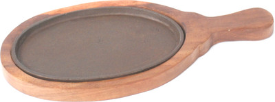 13% OFF on I.Hoemz Sizzler Oval Raquet 9.5 X 6 Solid Iron Tray Set Brown, Pack of 1 13% OFF on I.Hoemz Sizzler Oval Raquet 9.5 X 6 Solid Iron Tray Set Brown, Pack of 1