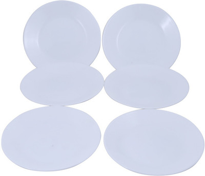 10% OFF on Corelle Winter Frost Small Solid Glass Plate Set White, Pack of 6 10% OFF on Corelle Winter Frost Small Solid Glass Plate Set White, Pack of 6