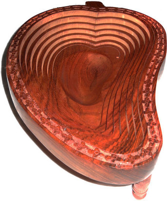 8% OFF on Crafts Paradise Mango Shape Spring Design Engraved Wood Tray Brown, Pack of 1 8% OFF on Crafts Paradise Mango Shape Spring Design Engraved Wood Tray Brown, Pack of 1