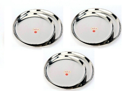 Sunline 22g China Piece Solid Silver Plate Set Steel, Pack of 6