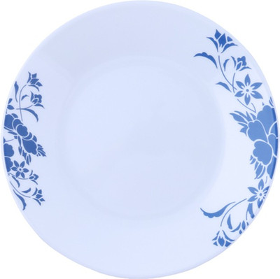 10% OFF on Corelle India Impression Royal Small Printed Glass Plate Set White, Blue, Pack of 6 10% OFF on Corelle India Impression Royal Small Printed Glass Plate Set White, Blue, Pack of 6