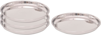 20% OFF on Lifetime Dise005 Solid Stainless Steel Plate Set Steel, Pack of 4 20% OFF on Lifetime Dise005 Solid Stainless Steel Plate Set Steel, Pack of 4