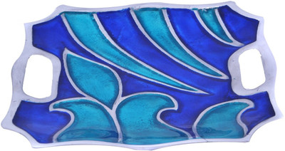 22% OFF on Metallic Kreationz BT Embossed Aluminium Tray Blue, Pack of 1 22% OFF on Metallic Kreationz BT Embossed Aluminium Tray Blue, Pack of 1