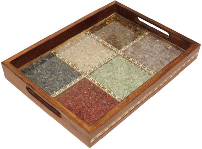 51% OFF on R S Jewels Handicraft Gemstone Serving Solid Wood Tray Multicolor, Pack of 1 51% OFF on R S Jewels Handicraft Gemstone Serving Solid Wood Tray Multicolor, Pack of 1