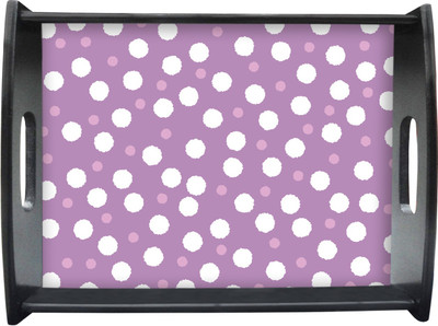 71% OFF on Sajawathomes White And Purple Pattern Printed Wood Tray Multicolor, Pack of 1 71% OFF on Sajawathomes White And Purple Pattern Printed Wood Tray Multicolor, Pack of 1