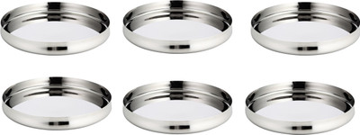 34% OFF on Lime ndurabulgingkumcha0 Solid Stainless Steel Plate Set Steel, Pack of 6 34% OFF on Lime ndurabulgingkumcha0 Solid Stainless Steel Plate Set Steel, Pack of 6