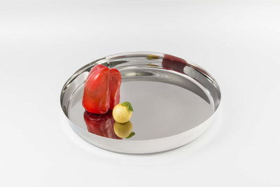 50% OFF on Sunshine Steel Khumcha Solid Stainless Steel Plate Silver, Pack of 1 50% OFF on Sunshine Steel Khumcha Solid Stainless Steel Plate Silver, Pack of 1