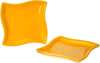 40% OFF on Saflona Simple and Elegant Solid Plastic Plate Set Yellow, Pack of 3 40% OFF on Saflona Simple and Elegant Solid Plastic Plate Set Yellow, Pack of 3
