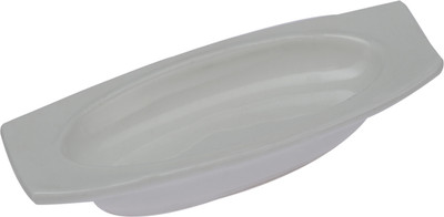 Devnow Ceramics Joli Boat Solid Ceramic Dish Set White, Pack of 6 Devnow Ceramics Joli Boat Solid Ceramic Dish Set White, Pack of 6