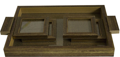 10% OFF on Bodhitree BTTS Solid Wood Tray Gold, Pack of 1 10% OFF on Bodhitree BTTS Solid Wood Tray Gold, Pack of 1