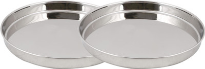 34% OFF on Lime Limeplatepk2 Solid Stainless Steel Plate Silver, Pack of 2 34% OFF on Lime Limeplatepk2 Solid Stainless Steel Plate Silver, Pack of 2