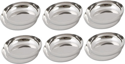 29% OFF on Ndura Brunch Plate 03 Solid Stainless Steel Plate Set Silver, Pack of 12 29% OFF on Ndura Brunch Plate 03 Solid Stainless Steel Plate Set Silver, Pack of 12
