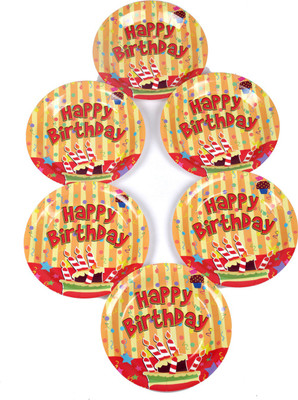 51% OFF on Funcart Stripe Birthday Theme 7 Inch Printed Paper Plate 51% OFF on Funcart Stripe Birthday Theme 7 Inch Printed Paper Plate