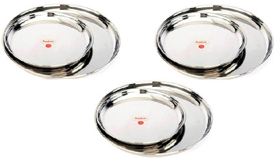 22% OFF on Sunline 22g Begi Piece Solid Silver Plate Set Steel, Pack of 6