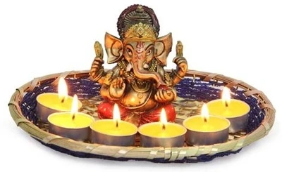 7% OFF on Gifts By Meeta Iron Pooja & Thali Set 7% OFF on Gifts By Meeta Iron Pooja & Thali Set