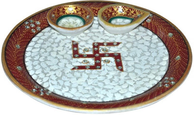 20% OFF on JaipurRaga Stoneware Pooja & Thali Set 20% OFF on JaipurRaga Stoneware Pooja & Thali Set