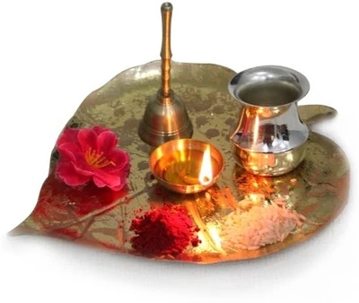 2% OFF on Gifts By Meeta Iron Pooja & Thali Set 2% OFF on Gifts By Meeta Iron Pooja & Thali Set