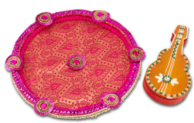 25% OFF on Celebrations Cotton Pooja & Thali Set