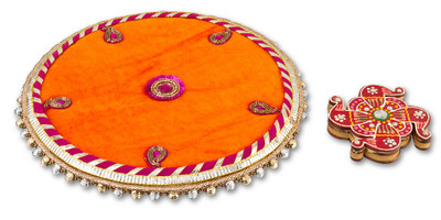 24% OFF on Celebrations Cotton Pooja & Thali Set