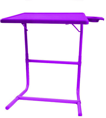 TABLE MATE Purple Platinum Tablemate With Double Foot Rest Adjustable Folding Study Cupholder Kids Reading Breakfast Plastic Portable Laptop Table (Finish Color - Purple) - PLLEGFMCUHJZQUZD