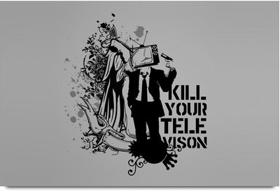 53% OFF on Kill Your Television Vector Illustration Laminated Poster Paper Print 53% OFF on Kill Your Television Vector Illustration Laminated Poster Paper Print