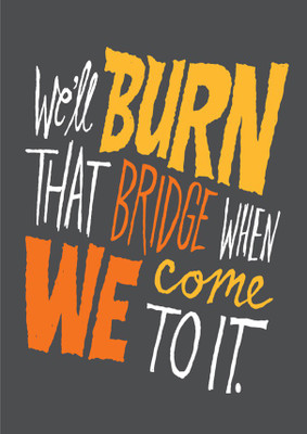 47% OFF on Burn The Bridge Fine Art Print 47% OFF on Burn The Bridge Fine Art Print