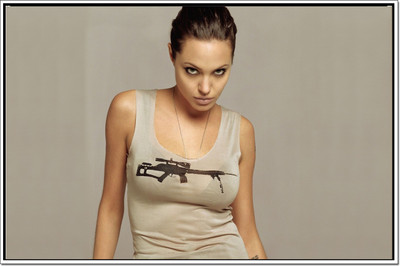 62% OFF on Anjelina Jolie Poster Paper Print