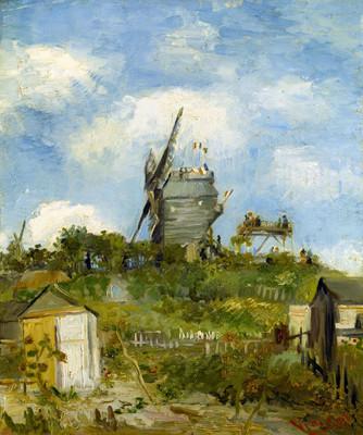 8% OFF on Blut Fin Windmill by Van Gogh Canvas Art